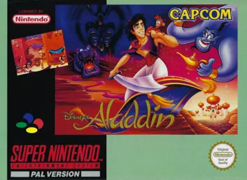 Aladdin (Spain) box cover front